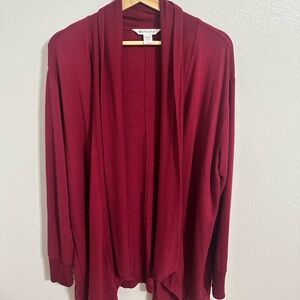 Athleta Women's Deep Red Cardigan
